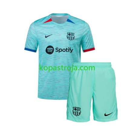 Billiga Fotbollströjor FC Barcelona Barn Tredje tröja 2023/24 Kortärmad